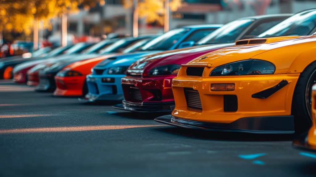 Exotic car rally event