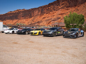 Supercar Rally in Nevada